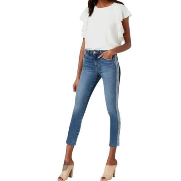 Joes Jeans The Icon Mid Rise Skinny Crop - Picture 1 of 8
